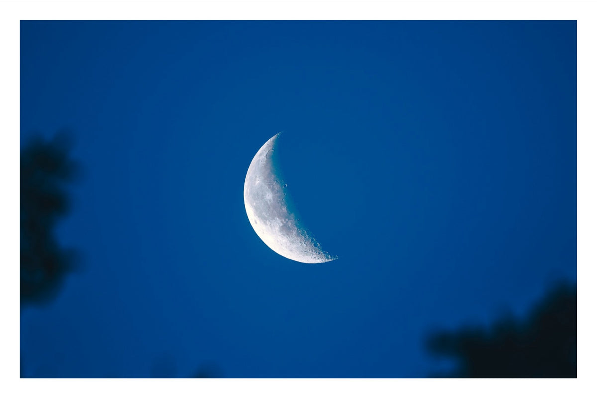 Moon in Blue