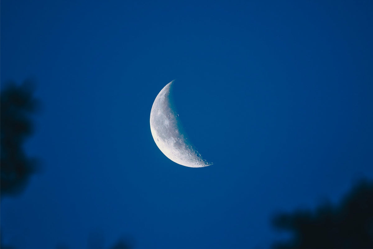 Moon in Blue