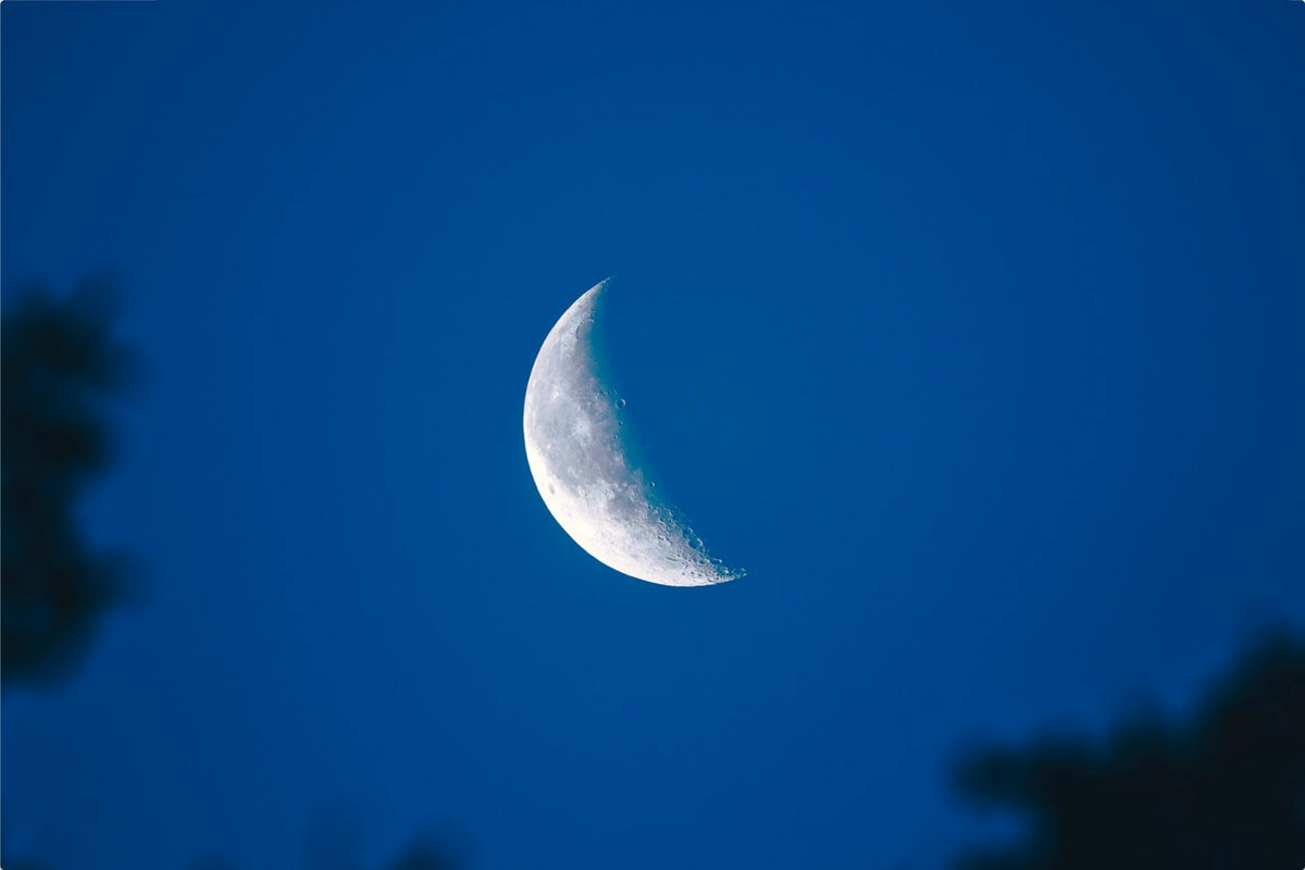 Moon in Blue