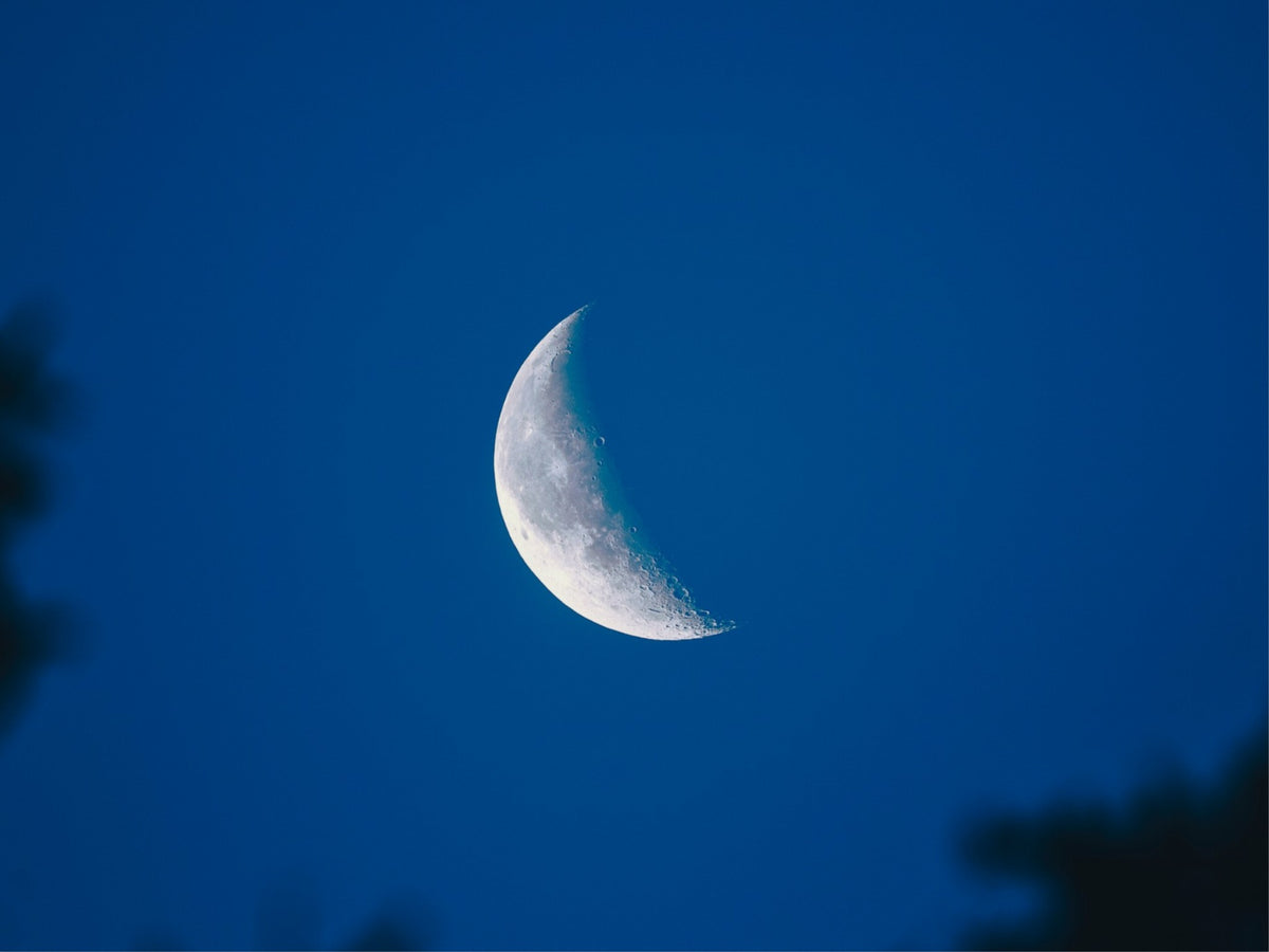 Moon in Blue
